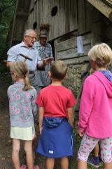 Mletje žita v Žagerskem mlinu